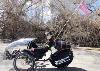 When Tana Silverland cycles into Yorkton on August 17 she will have already pedalled over 7,500 km since leaving Whitehorse in June 2010, and she isn&#8217;t even close to seeing Newfoundland yet. Silverland is crossing Canada for charity, but this is no ordinary fundraising ride, because, she says, &#8220;SOS Children&#8217;s Villages is no ordinary charity.&#8221;