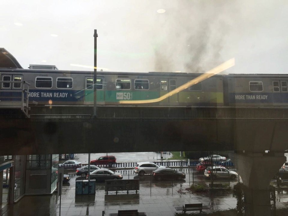 Canada Line fire