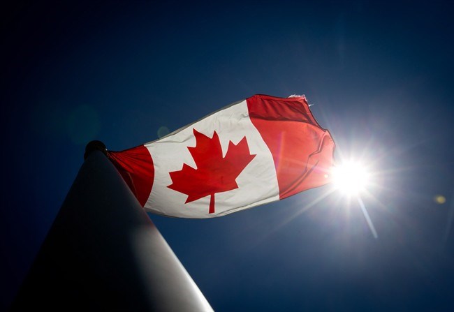 Canadian flag photo