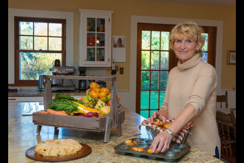 Retired music and kindergarten teacher Lois Mason loves her country kitchen.