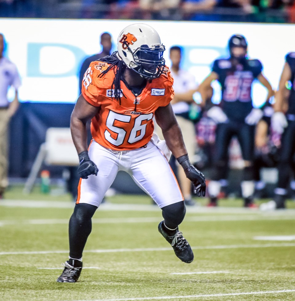 Solomon Elimimian bc lions