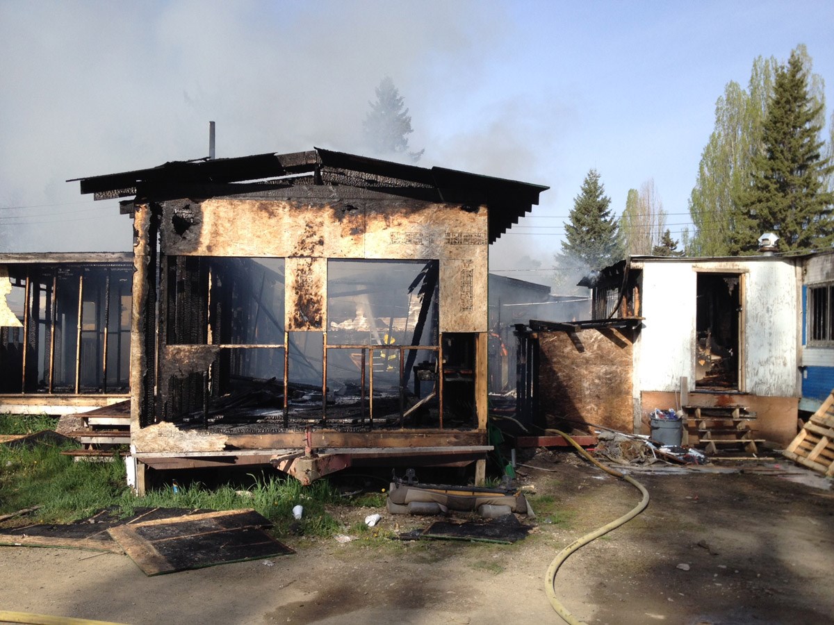 Norwood Street Fire Suspicious - Prince George Citizen