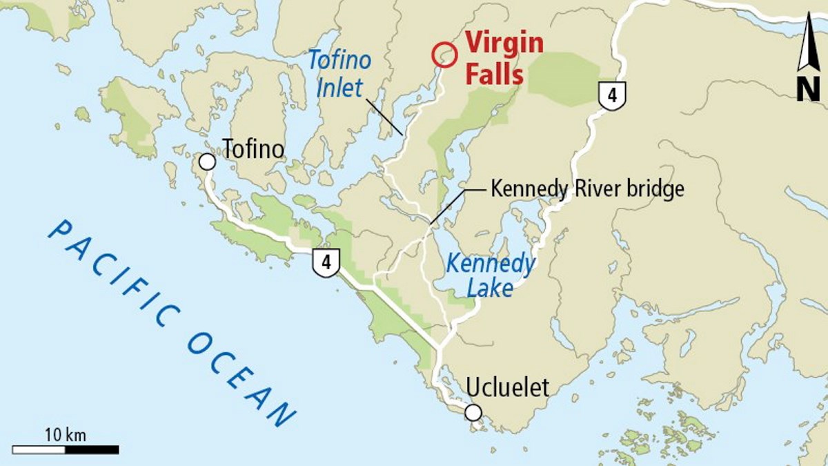 Campers rescued near Ucluelet after tent swept away by tide Victoria