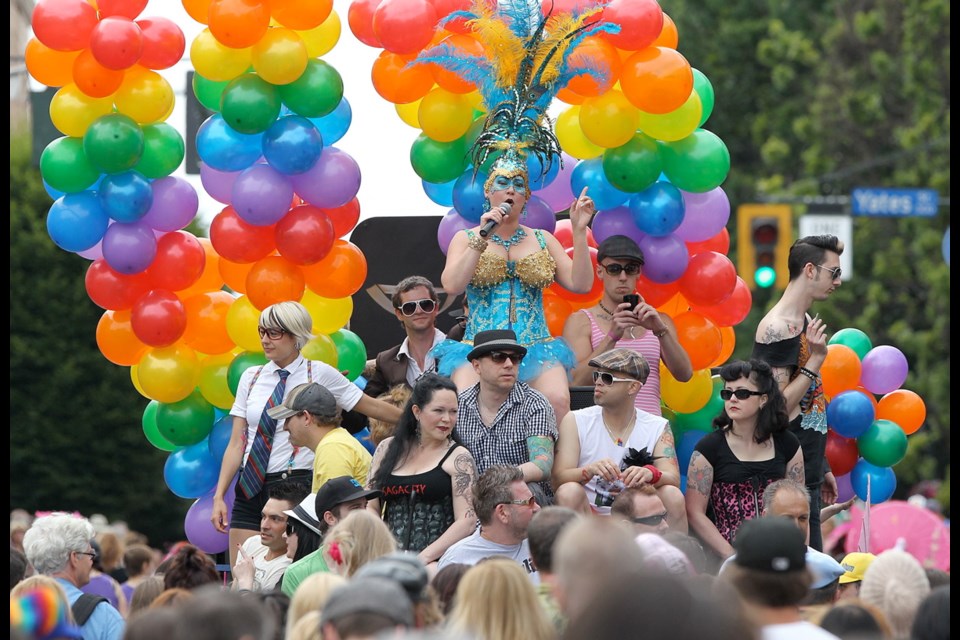 Victoria Pride Week wraps Sunday with a parade down Government Street to James Bay followed by a festival in MacDonald Park.