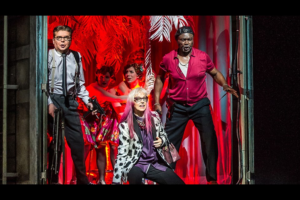 Opera Week continues at Vancity Theatre with the colourful production of The Rise and Fall of the City of Mahagonny, performed live at London’s Royal Opera House, July 15, 7 p.m. Details at viff.org.