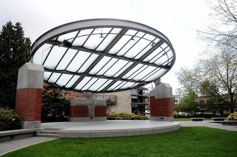 Leigh Square bandshell.