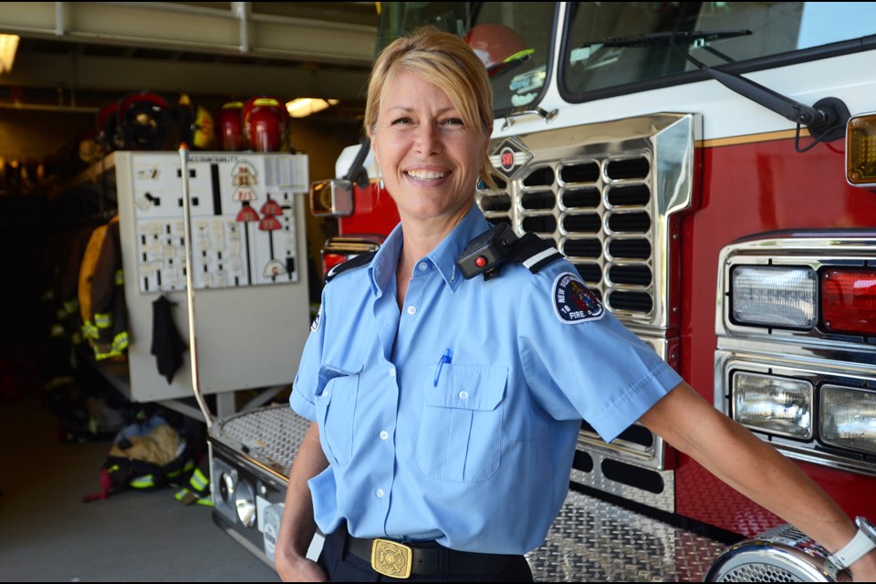 Q&A: Kathy Ius, the New Westminster fire department's first female ...