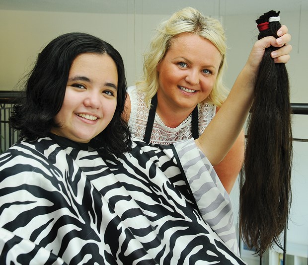 North Shore teen donates hair to charity for the third time - North ...