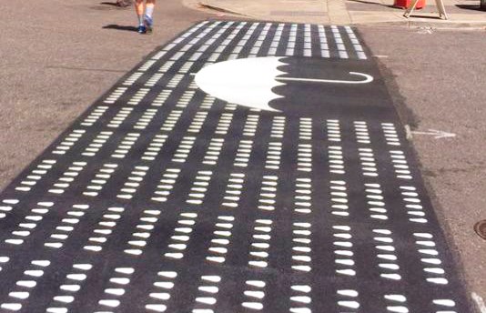 Creative crosswalk