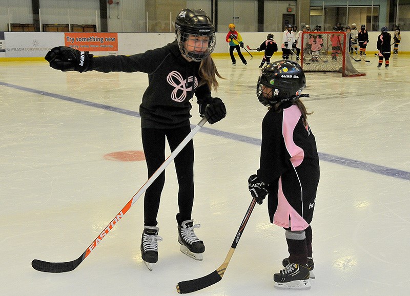 Tri-Cities Female Ice Hockey Association try-out