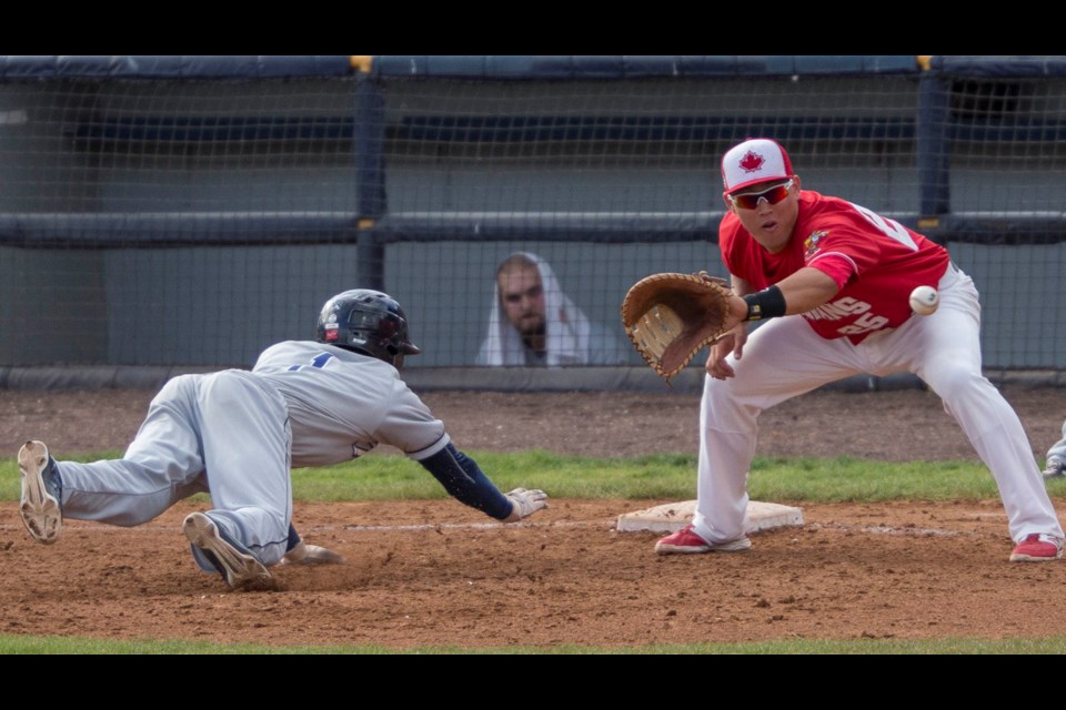 The 鶹ýӳCanadians swept the Everett AquaSox to close the 2015 single-A short season at Nat Bailey Stadium Sept. 4 to 6, 2015. Photo Preston Emerson / 鶹ýӳCanadians