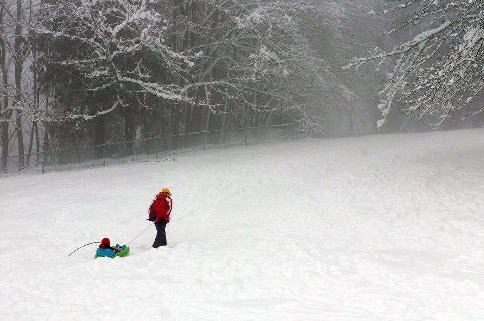 Burnaby snow