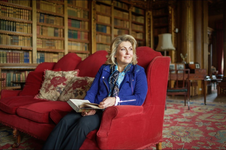 Lady Fiona Carnarvon, will attend the March 6 viewing of the final Downton Abbey episode at Oak Bay Beach Hotel on March 6. She’s the owner, with her husband, of 300-room Highclere Castle, depicted as Downton Abbey in the famed television series.