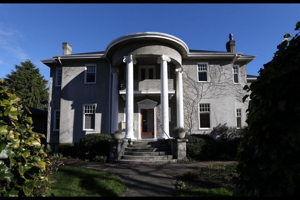 59 Cook Street was originally built as a brothel by Christina Haas, who moved to Victoria from San Francisco.