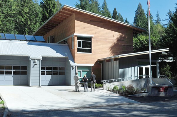 The redesign of Fire Hall No. 3 includes a 2,200-square-foot second storey.