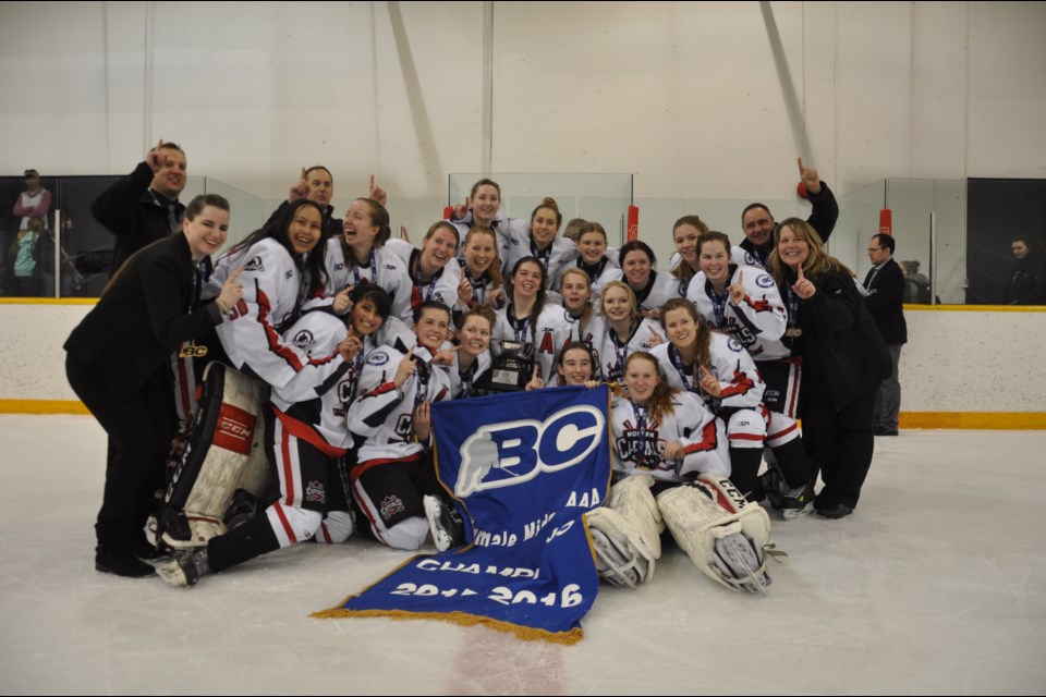 The Northern Capitals are repeat champions of the B.C. Female Midget Triple-A Hockey League after a 1-0 victory Saturday over the Greater Vancouver Comets.