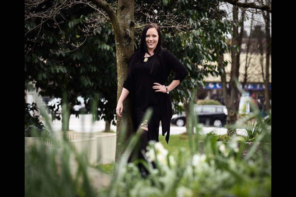 Julie Hodge is the media coordinator for the 2016 鶹ýӳPagan Pride day at John Hendry Park, Sept. 10. Hodge was one of the many volunteers who helped pull together a fundraiser on Saturday at the Unitarian Church of 鶹ýӳto help recover some of the costs incurred from last year’s 鶹ýӳPagan Pride at John Hendry Park where tents and merchandise were ruined by a massive wind storm.