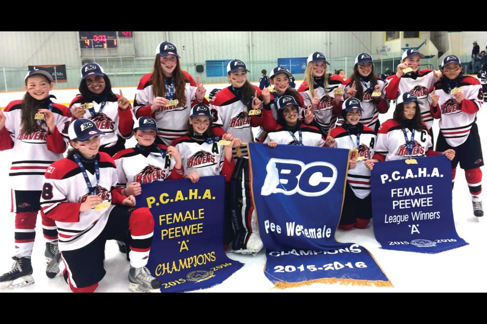 Richmond Pee Wee Ravens did it all this season, winning the league, playoff and provincial championship without losing a single game along the way.