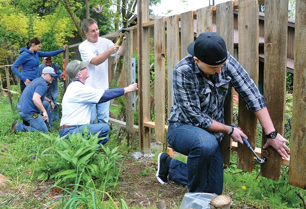 Off-duty North Vancouver cops repair teens' 'fence bowling' damage - North  Shore News