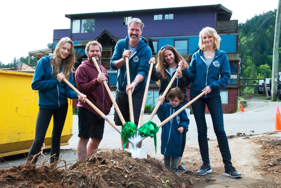 Pub groundbreaking