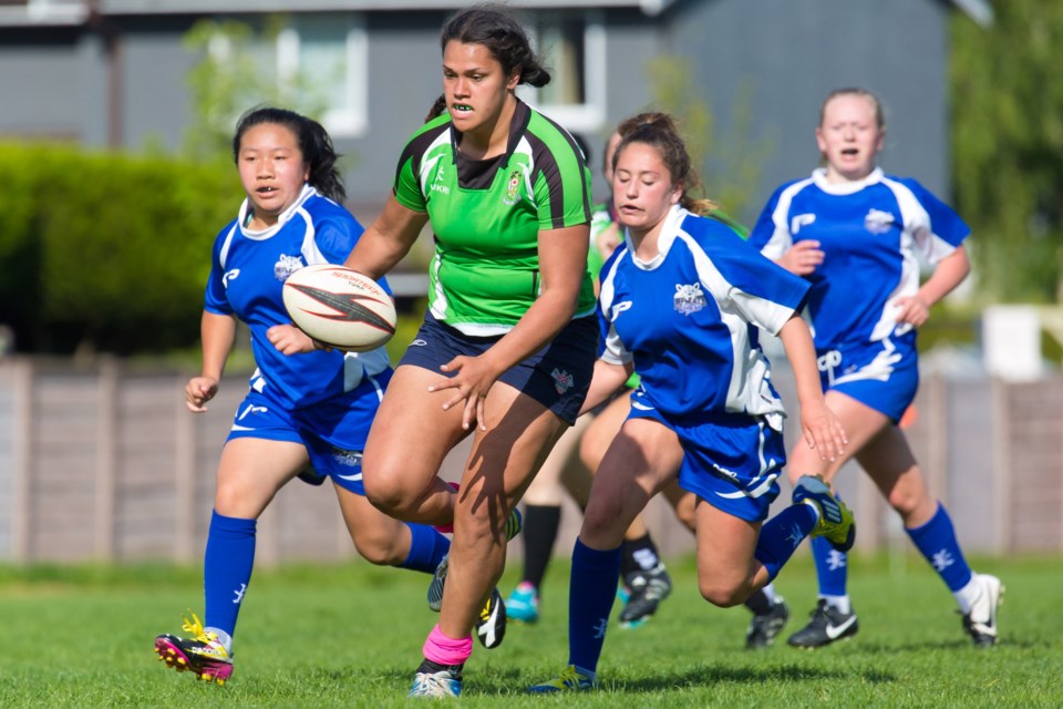 McRoberts Strikers outlasted cross-town rivals McMath Wildcats in high school girls rugby action last week. The result, coupled with the Strikers 22-5 win over Windsor three days later, left them second in the Lower Mainland Divisiion, setting up a rematch Wednesday with the North Shore school for the Lower Mainland AA Championship. Game time is 4 p.m. at McRoberts.