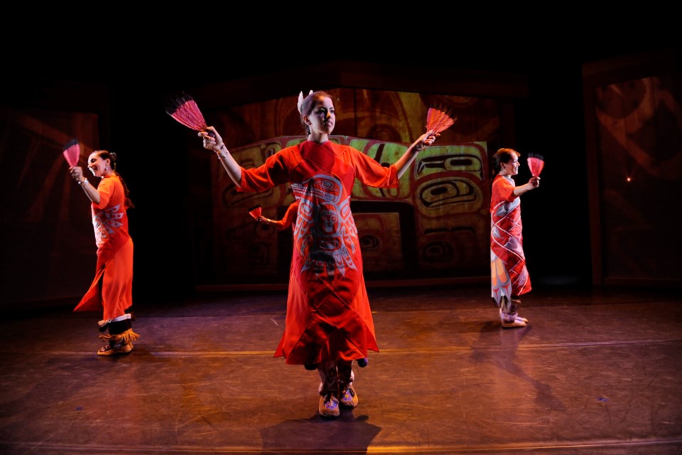 Aboriginal dance company Dancers of Damelahamid performs May 25 to 29 at the Cultch.