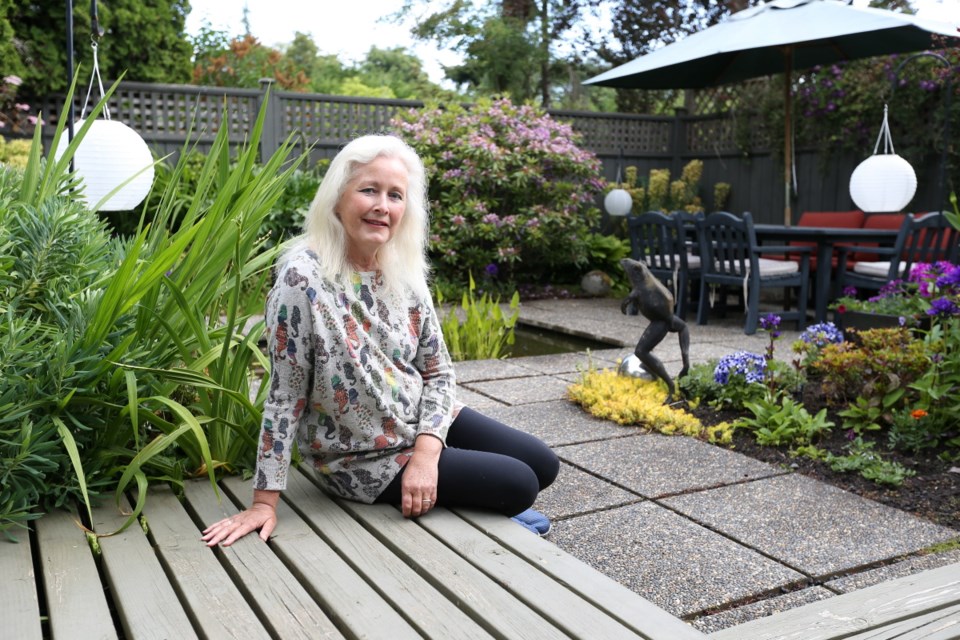 Homeowner Allison Brodie designs her house and garden with the same panache she used in window dressing.