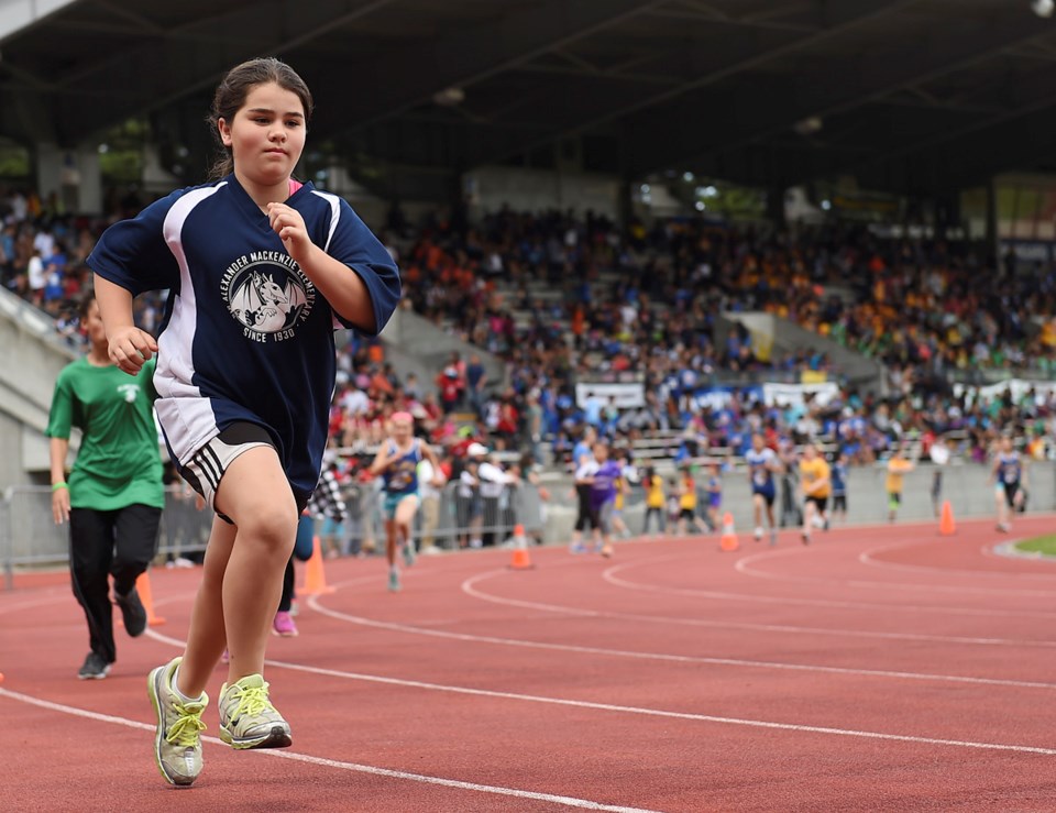 elementary running athletics