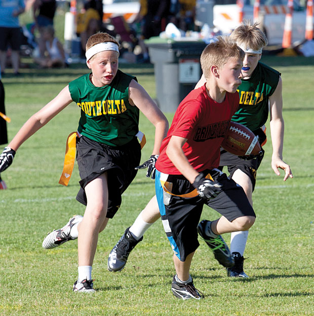 PHOTOS: CFL/NFL flag football championships played at BC Lions' Surrey  field - North Delta Reporter