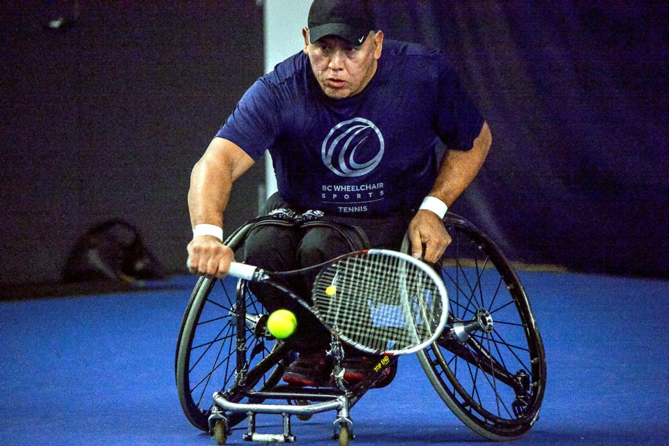 Renowned for his prowess on the court, Richard Peter took up wheelchair tennis in 2012 after retiring from basketball