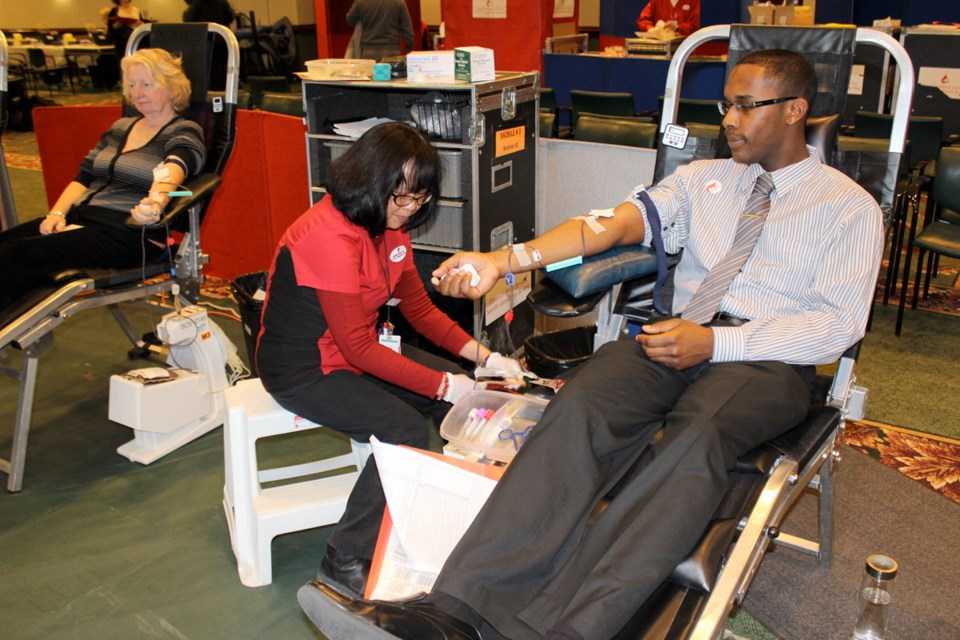 Canadian Blood Services collected more than 193,000 donations during this year