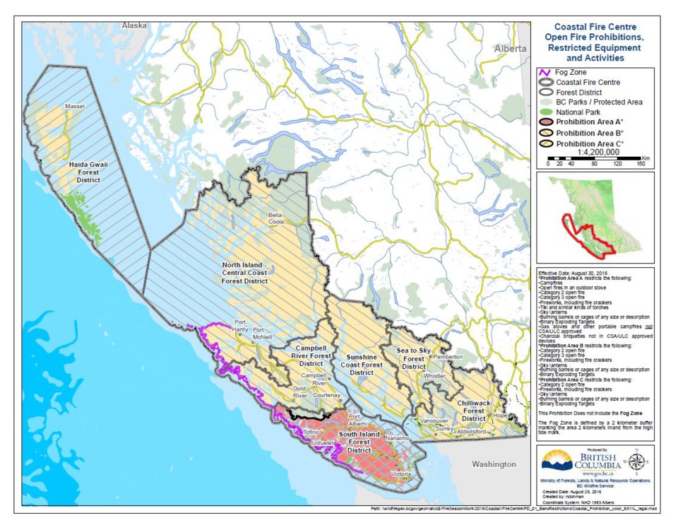 fire ban map