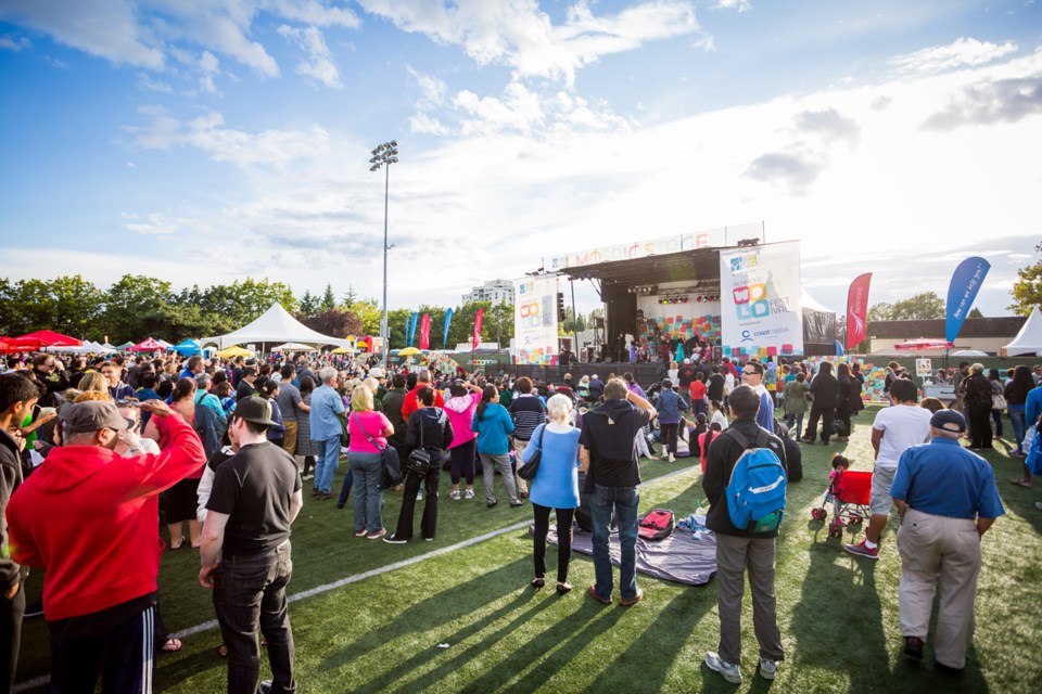 World Festival crowd