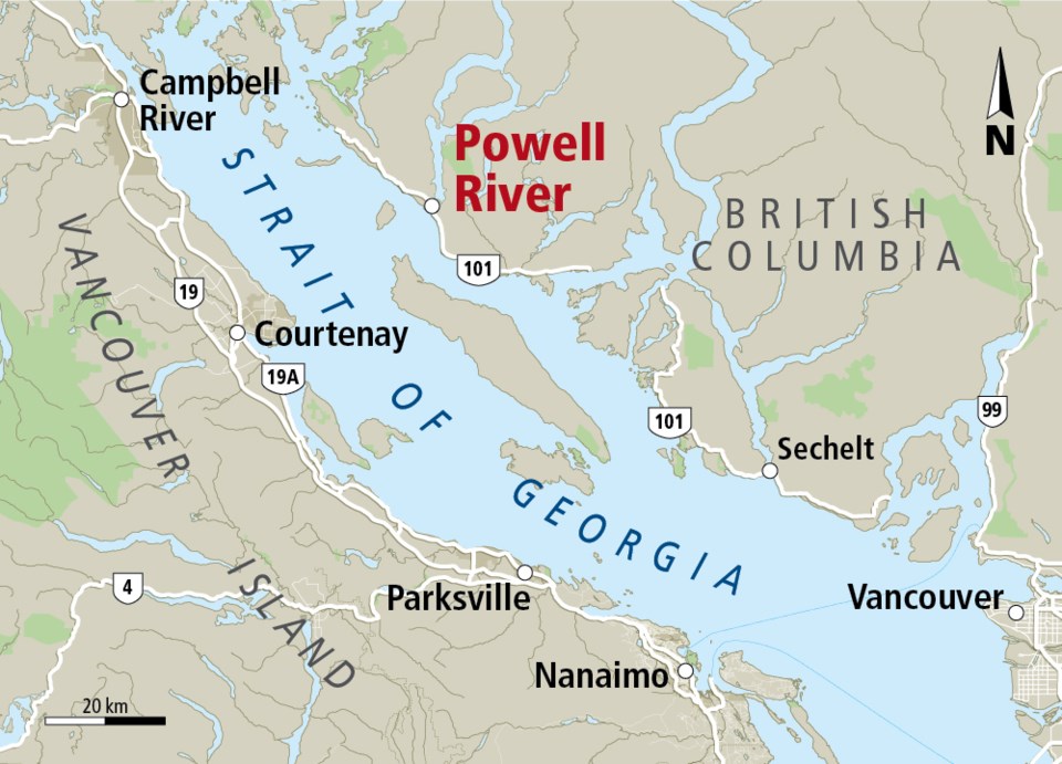 Powell River, B.C.