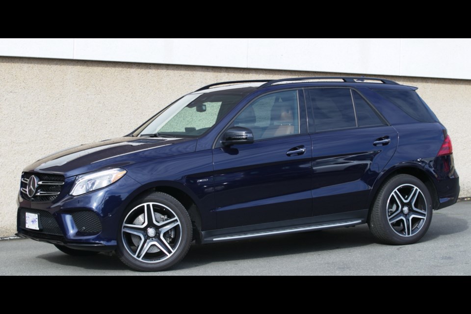 The Mercedes-Benz GLE 450 AMG is a Canada-only model with more power than its U.S. equivalent.