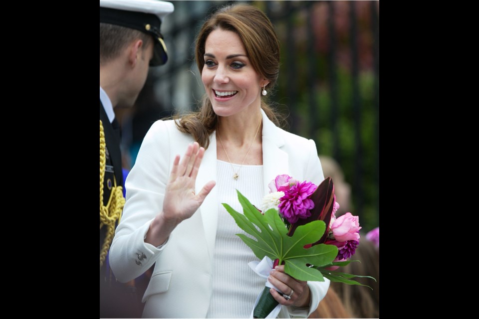 The Duchess of Cambridge visits the Cridge Centre for the Family on Saturday, as the royals wind up an eight-day tour of British Columbia and Yukon, with Victoria as home base.