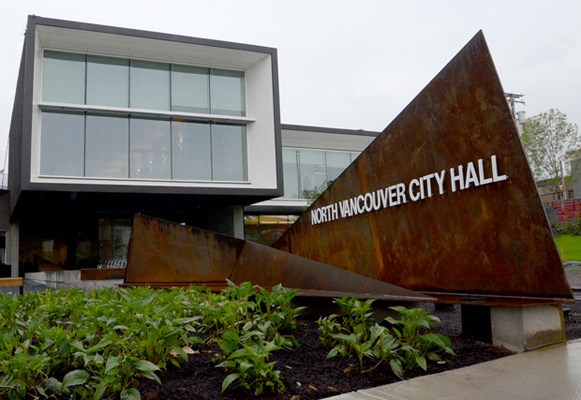 The new North Vancouver city Hall.