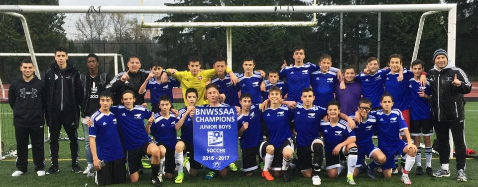 Alpha captures junior soccer crown - Burnaby Now