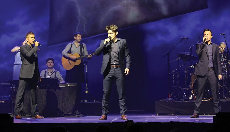 Roughly thirteen-hundred fans were treated to the sounds of Celtic Thunder on Saturday at CN Centre as the group brought their Celtic Thunder Legacy Fall 2016 tour to Prince George. Citizen Photo by James Doyle November 26, 2016