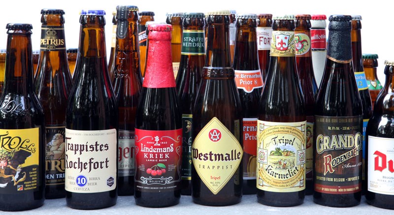 1208 Growler Belgian beers iStock