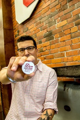 Mark Brand launches the Save on Meats Meal tokens initiative for those in need. Available online and at the store, the $2.25 tokens can be handed out and redeemed for a nutritious meal.