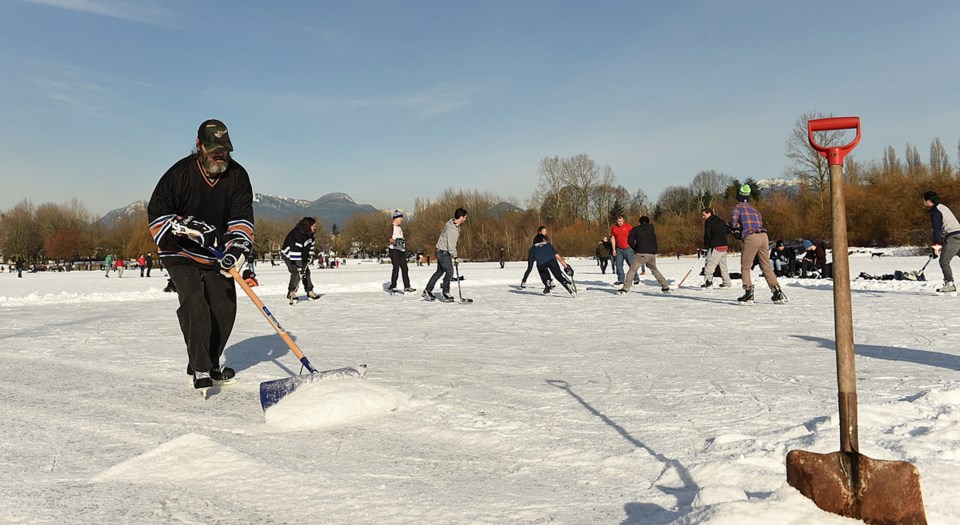 ice skating trout lake park