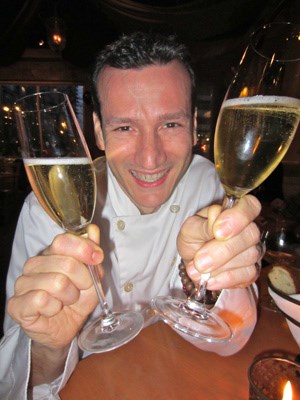 Chef Jean-Francis Quaglia celebrated his Provence Marinaside restaurant's 10th anniversary with friends, family and much champagne.