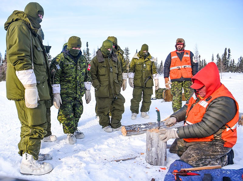 Gillam, Churchill Canadian Rangers teach reservists wilderness survival  during winter exercise - Thompson Citizen and Nickel Belt News