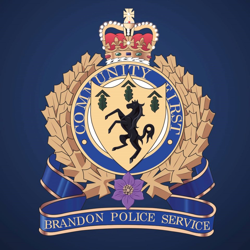 brandon police service logo