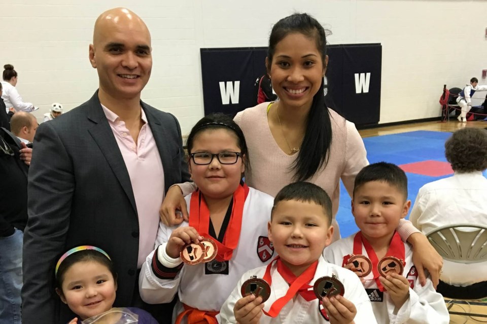 LABAN taekwondo students compete at Olympic-style tournament - Thompson ...