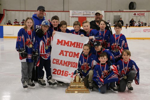 MMMHL Atom Cougars Win