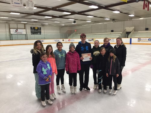 Skating Award: Nolan Cameron