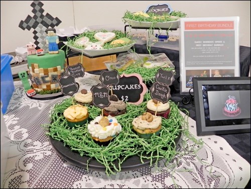 The annual spring trade show at the Unity Community Centre April 8 attracted folks looking for intriguing shopping opportunities such as these sweet treats at one of the many booths set up. Photos by Sherri Solomko