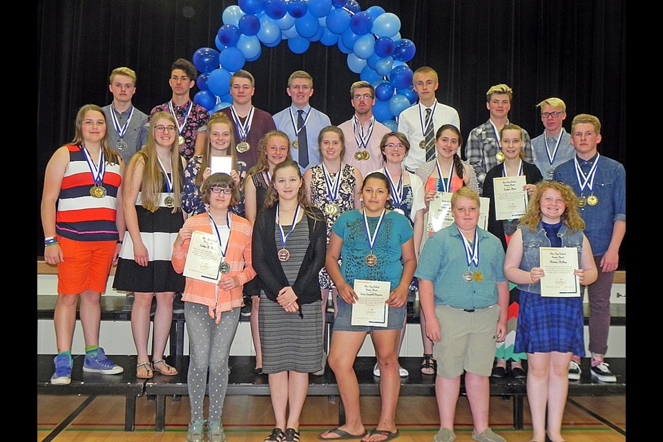 Star City School celebrated their students' achievements at an award night June 12. Submitted Photo